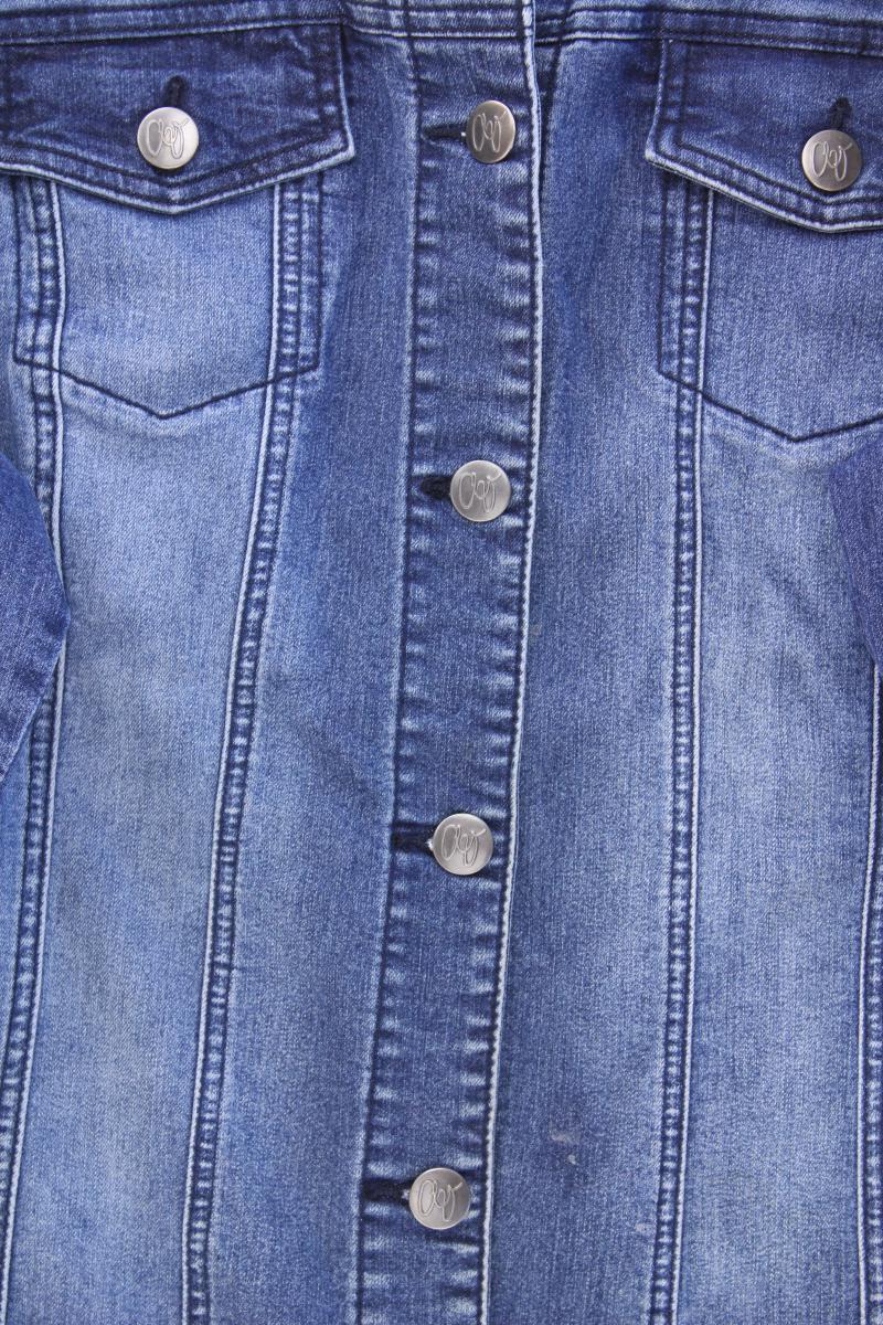 Amy Vermont Jeansjacke Gr. 46 blau aus Baumwolle