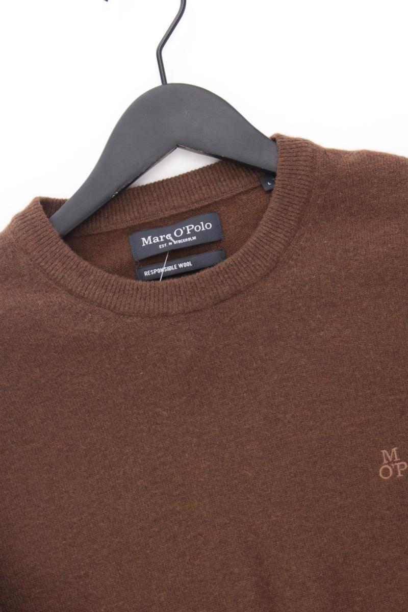 Marc O'Polo Wollpullover für Herren Gr. L braun