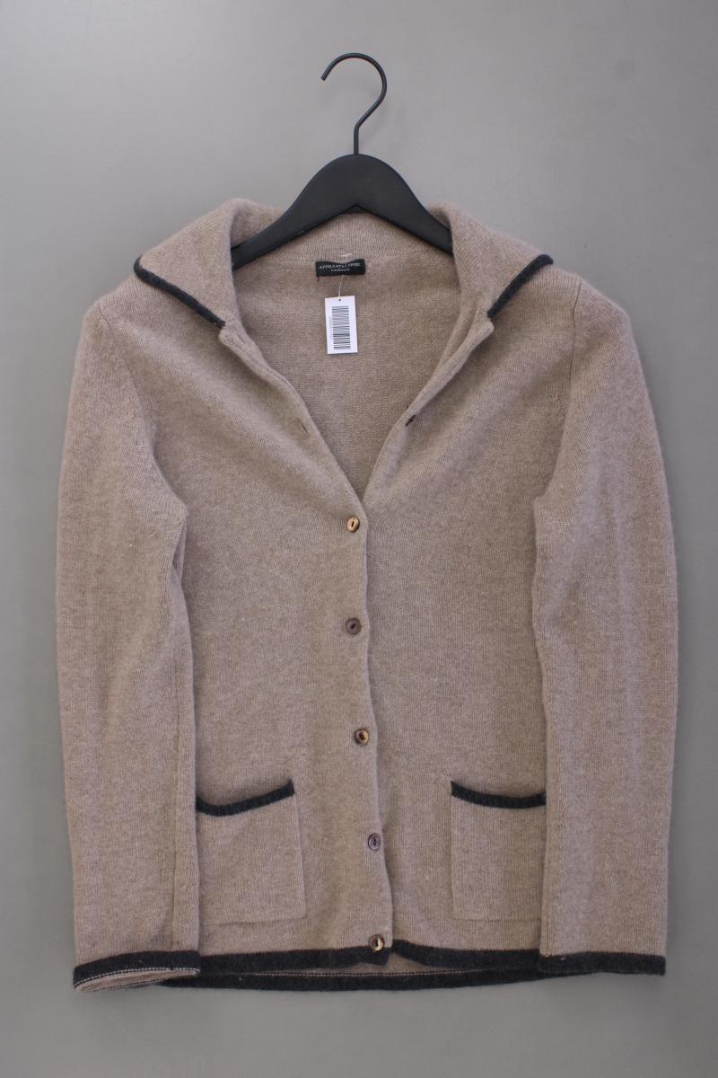 Appelrath-Cüpper Strickjacke Gr. 40 Langarm braun aus Kaschmir