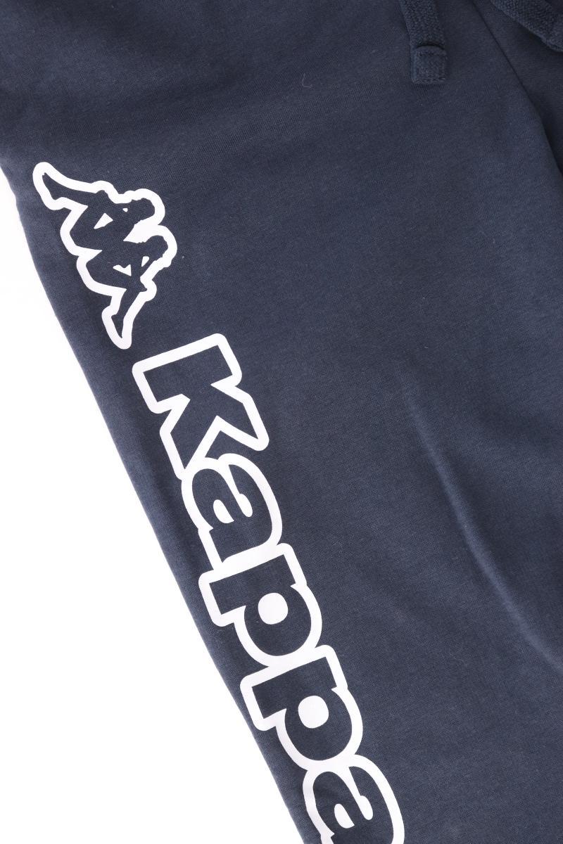 Kappa Jogginghose für Herren Gr. L blau aus Polyester
