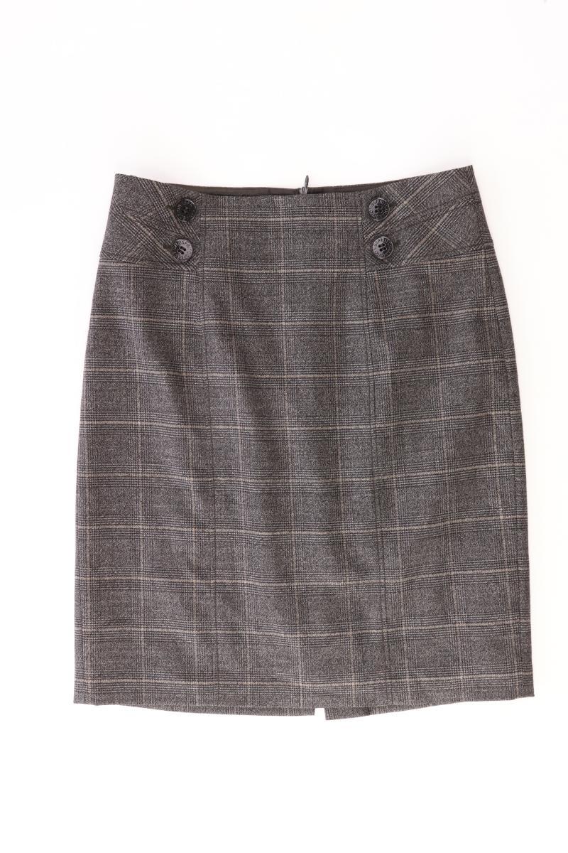 Esprit Collection Wollrock Gr. 36 kariert neuwertig grau