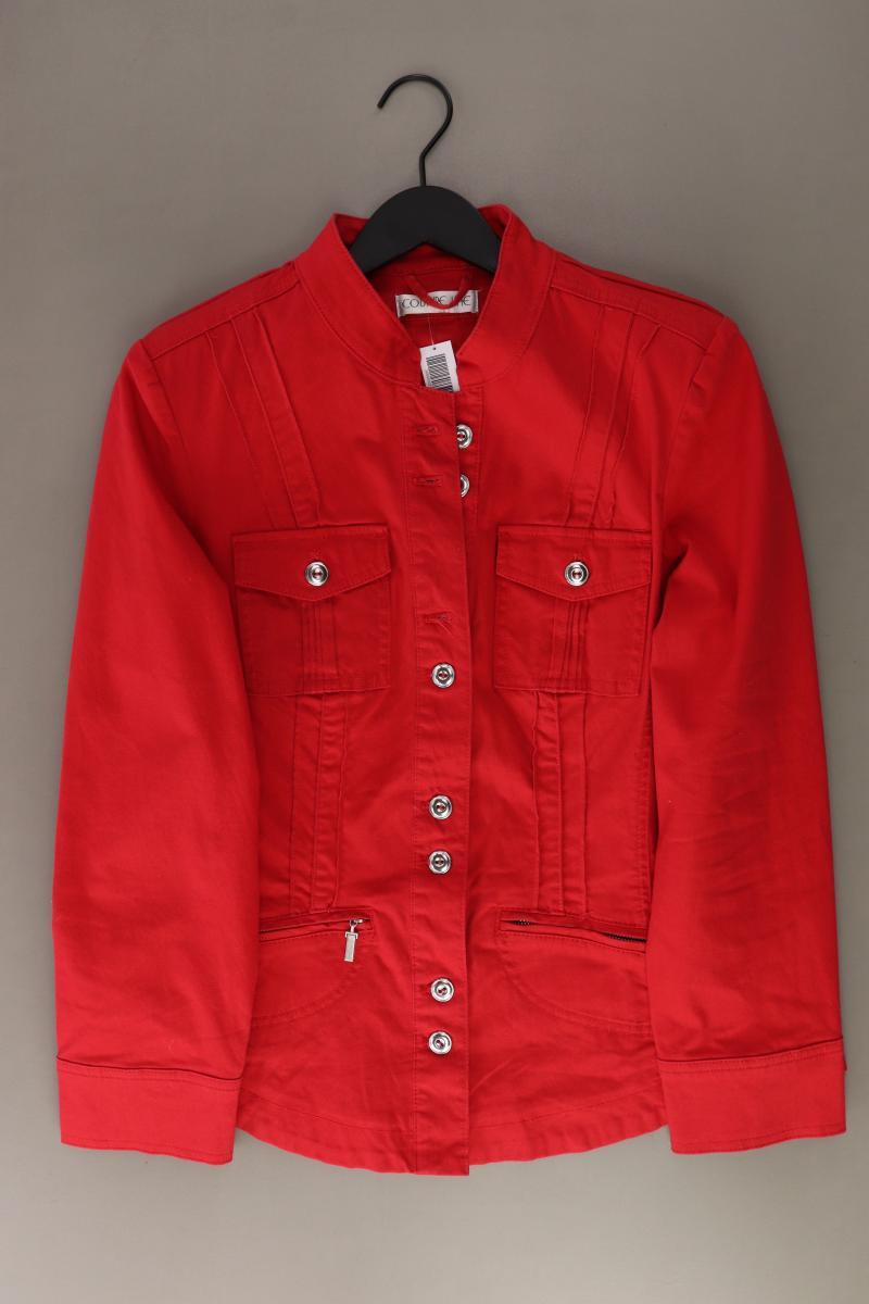 Couture Line Übergangsjacke Gr. 44 rot aus Baumwolle