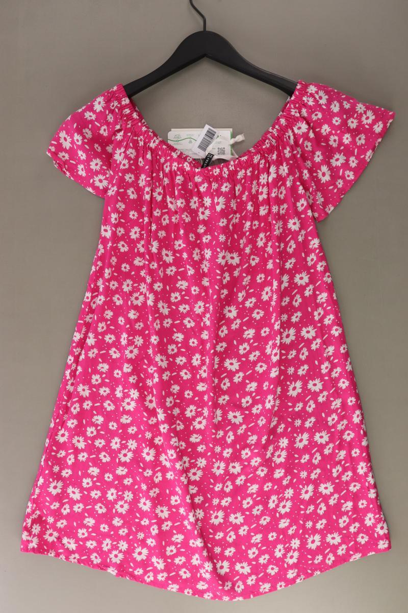 Fresh Made Kurzarmkleid Gr. XS neu mit Etikett mit Carmen-Ausschnitt pink