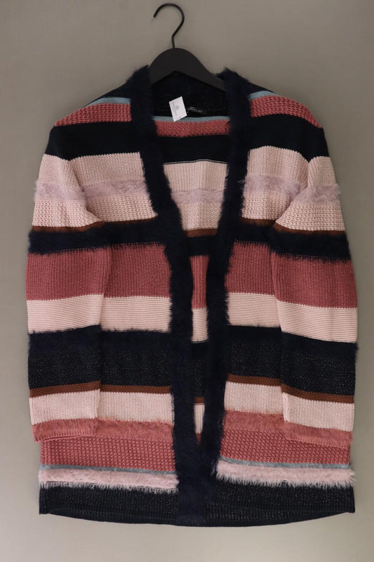 Betty Barclay Strickjacke Gr. 44 gestreift Langarm mehrfarbig aus Polyacryl