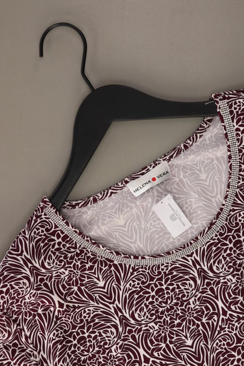 Helena Vera Printshirt Gr. 50 Kurzarm lila aus Polyester