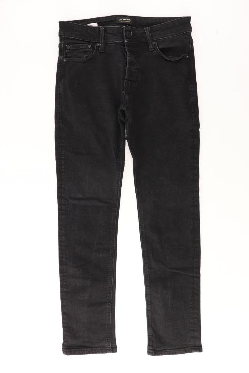 Jack & Jones Straight Jeans für Herren Gr. W29/L32 schwarz aus Baumwolle