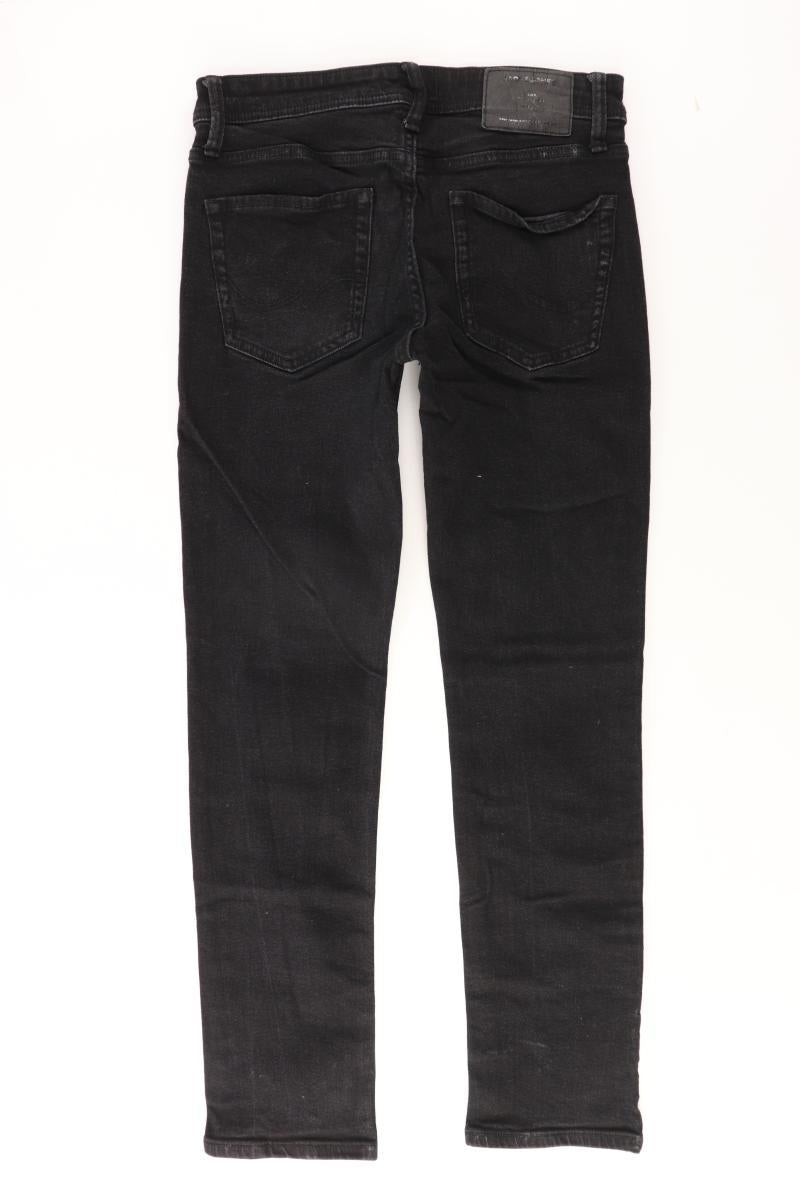 Jack & Jones Straight Jeans für Herren Gr. W29/L32 schwarz aus Baumwolle