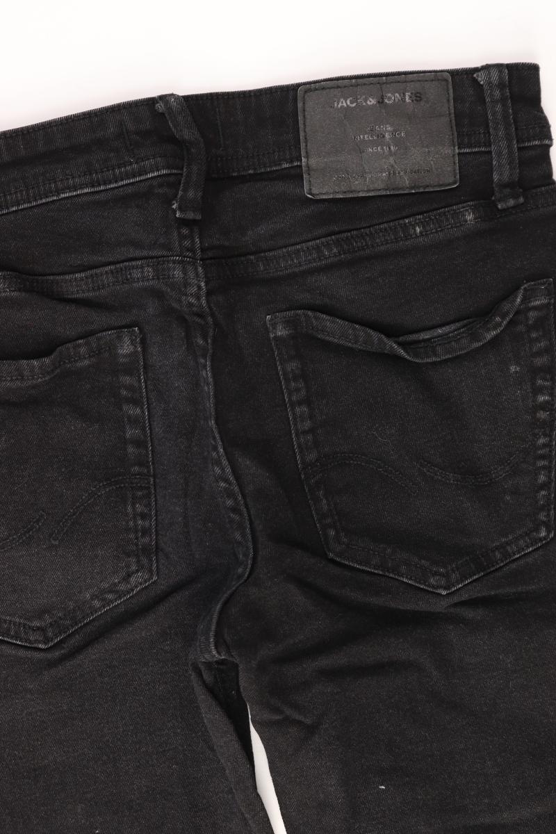 Jack & Jones Straight Jeans für Herren Gr. W29/L32 schwarz aus Baumwolle