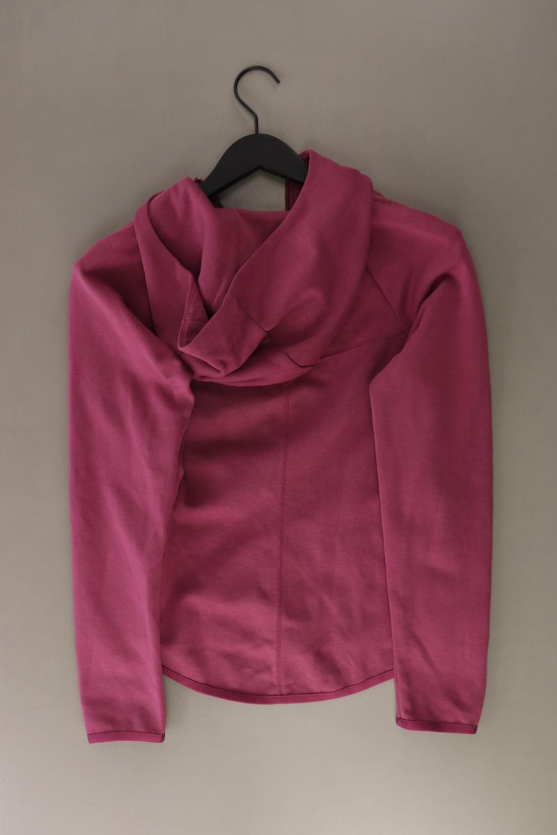 Nike Sweatjacke Gr. S Langarm lila aus Baumwolle