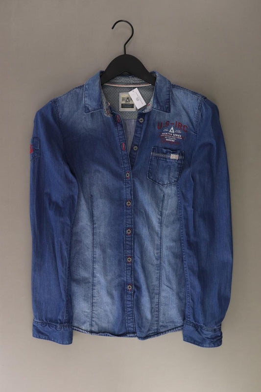 Gaastra Langarmbluse Gr. 36 blau aus Baumwolle