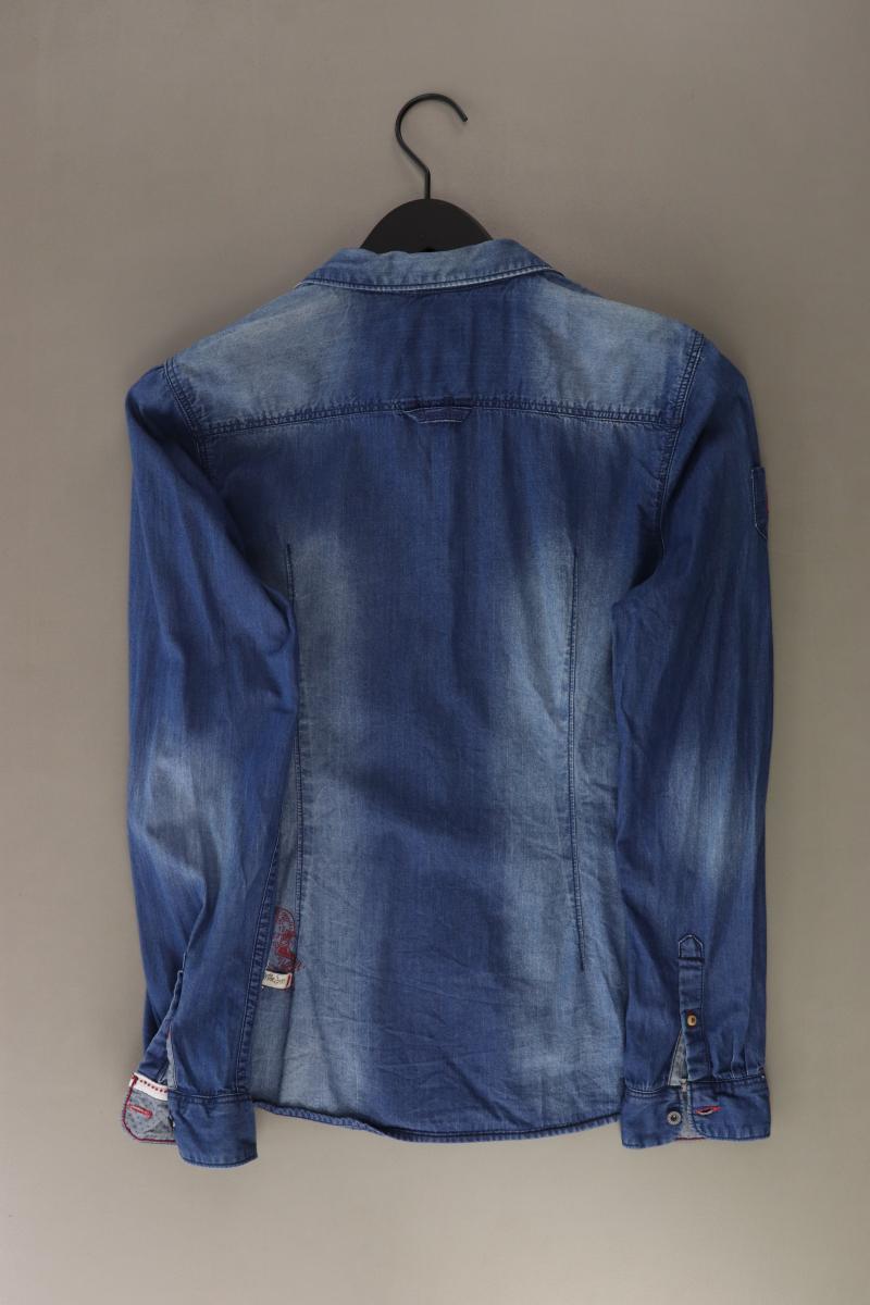 Gaastra Langarmbluse Gr. 36 blau aus Baumwolle