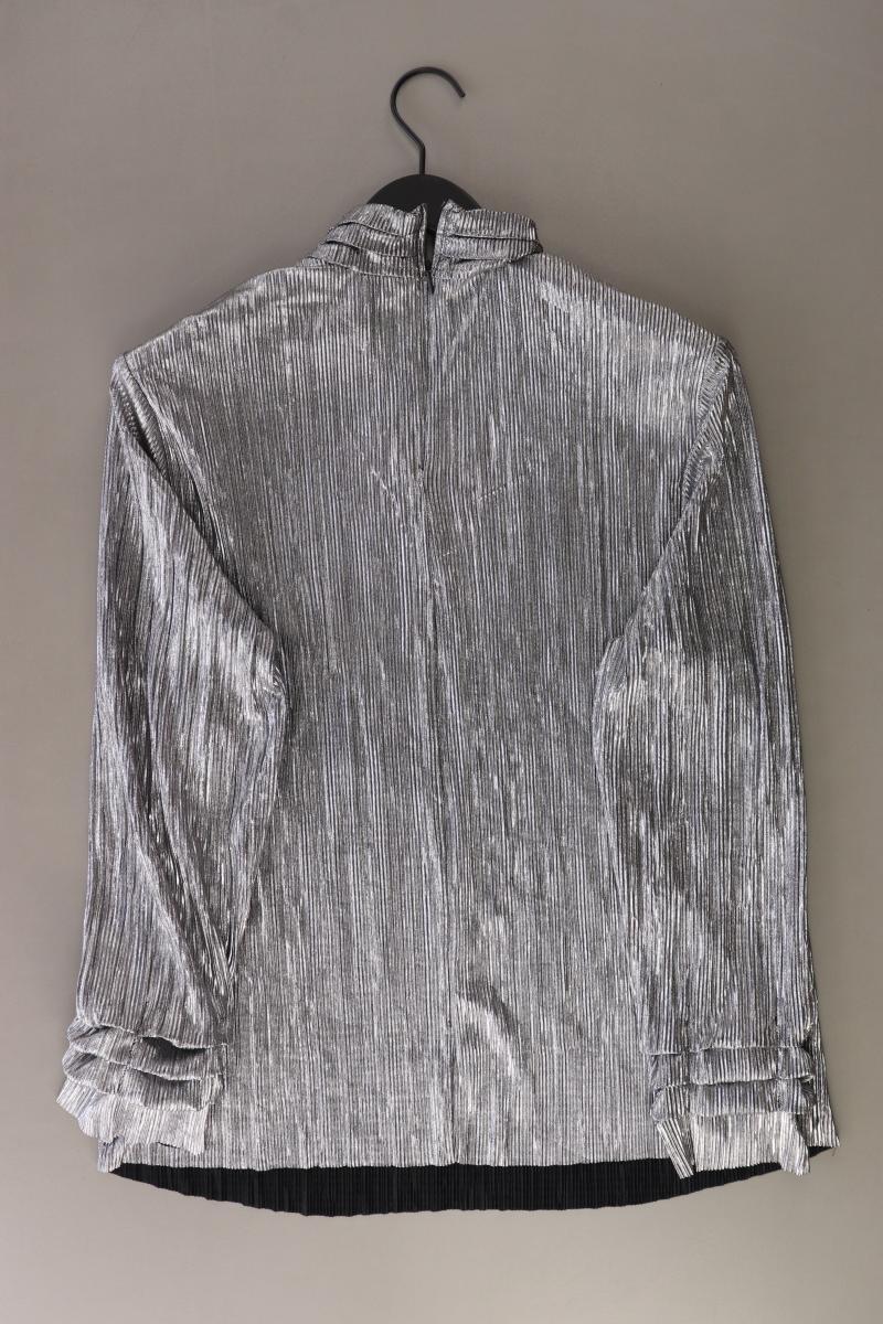 Judith Williams Langarmbluse Gr. 46 silber aus Polyester