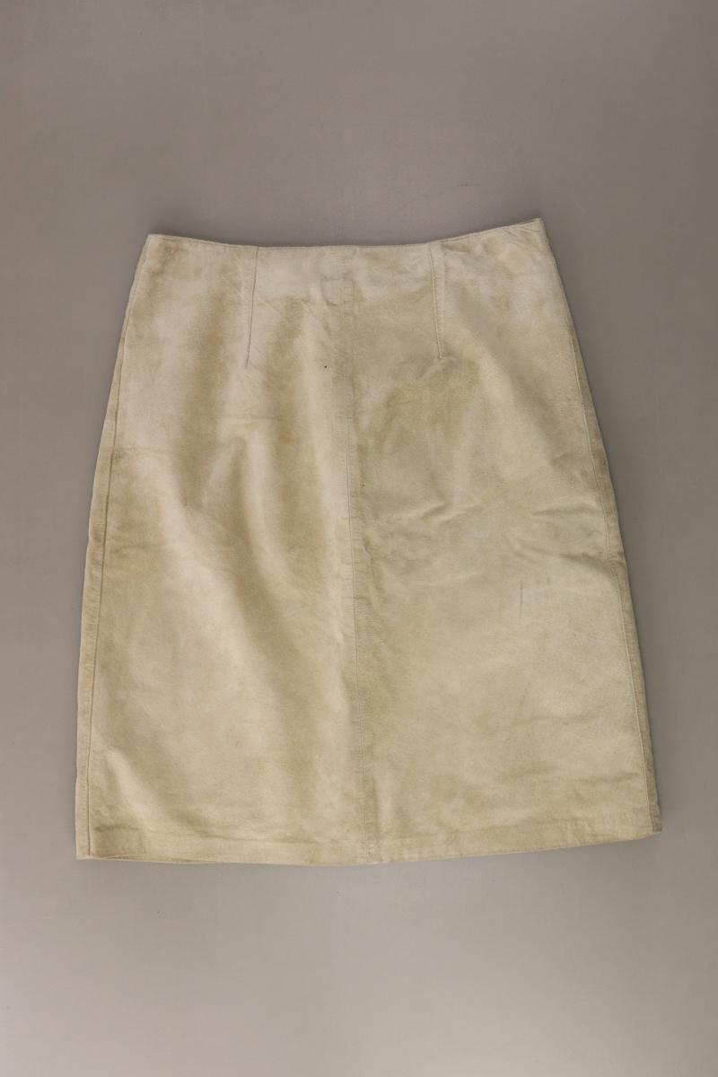 Zero Lederrock Gr. 38 Vintage creme