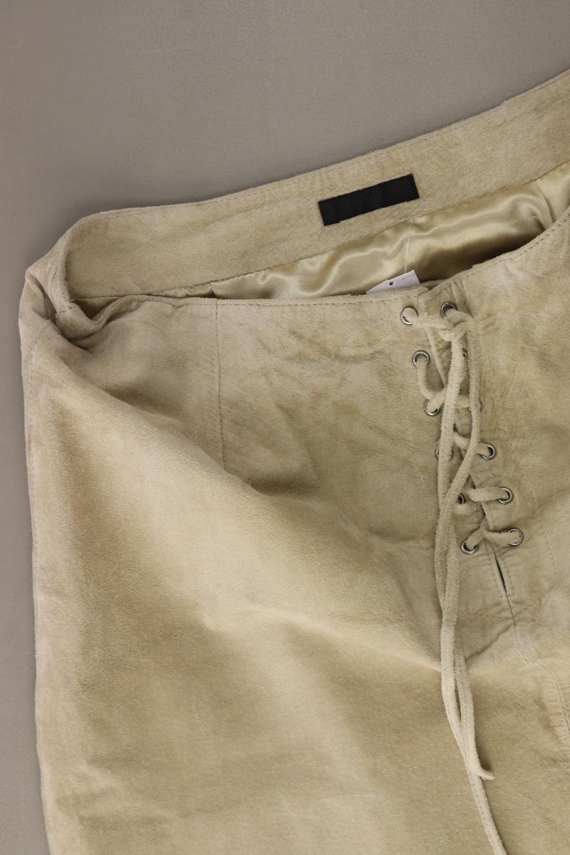 Zero Lederrock Gr. 38 Vintage creme