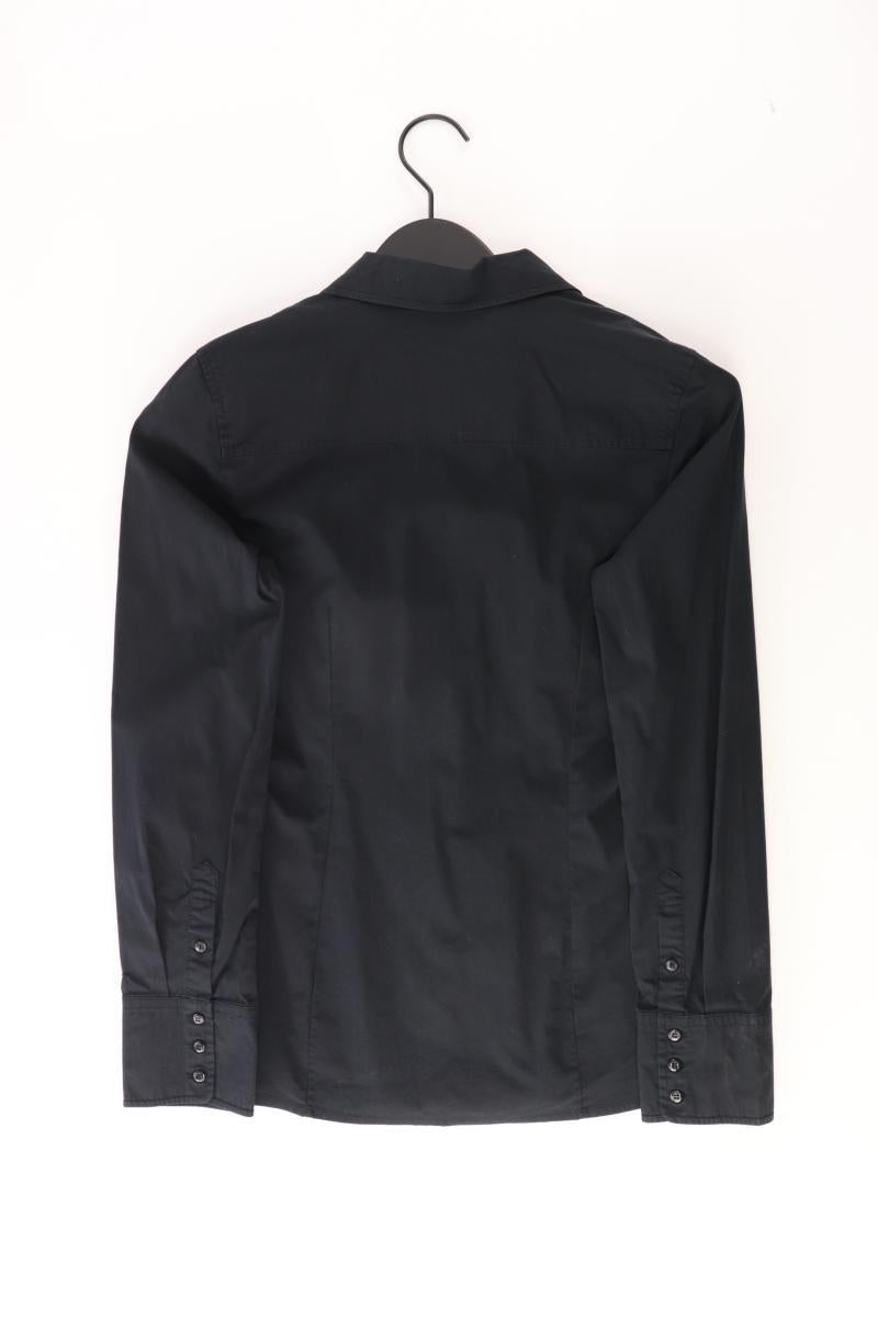 s.Oliver Langarmbluse Gr. 36 schwarz aus Baumwolle