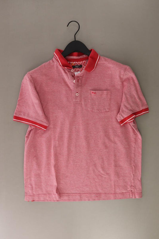 Brax Poloshirt für Herren Gr. L Kurzarm rot aus Baumwolle