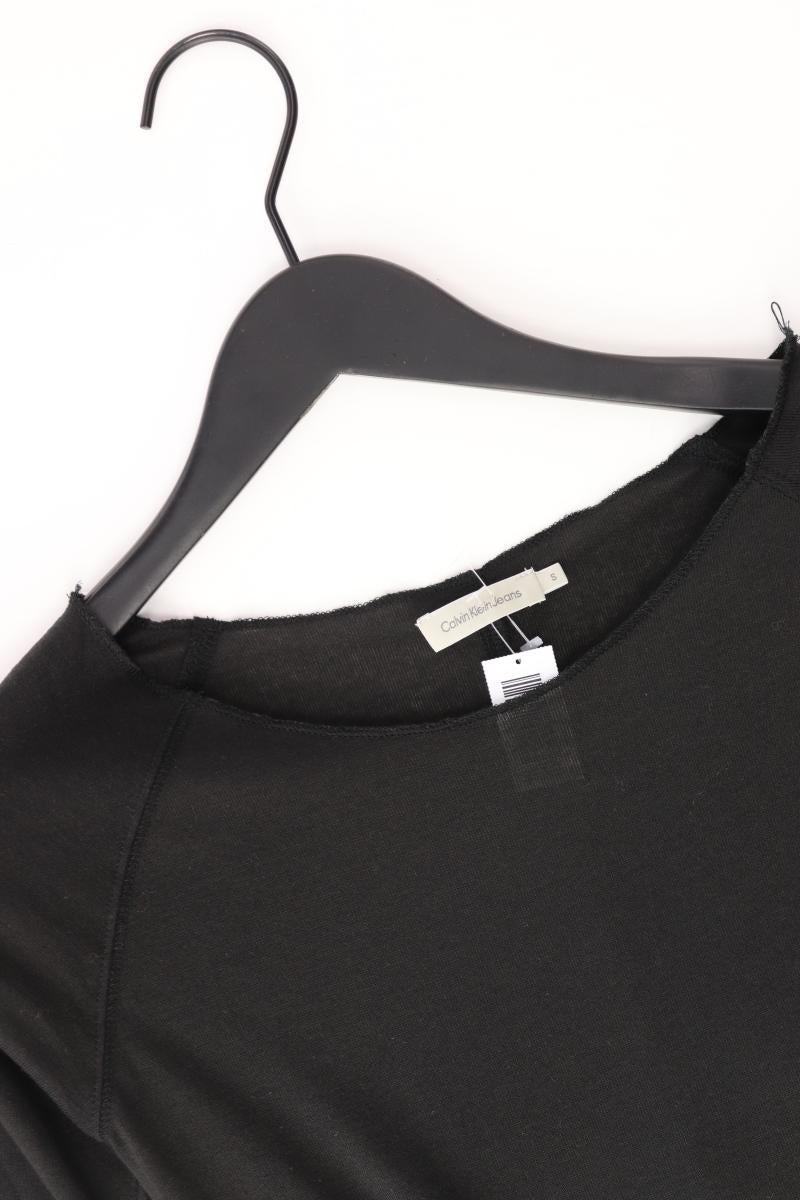 Calvin Klein Jeans Longsleeve-Shirt Gr. S Langarm schwarz aus Baumwolle