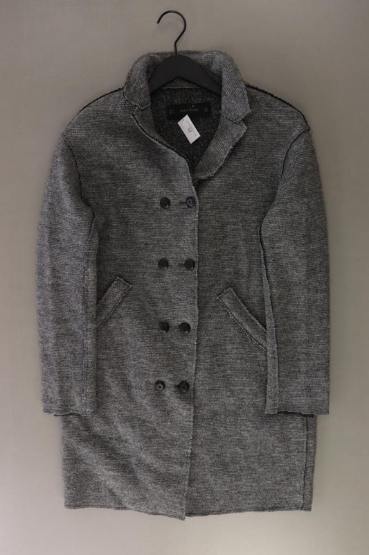 Zara Wollmantel Gr. S grau