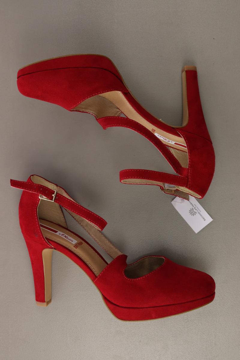 s.Oliver Pumps Gr. 37 rot