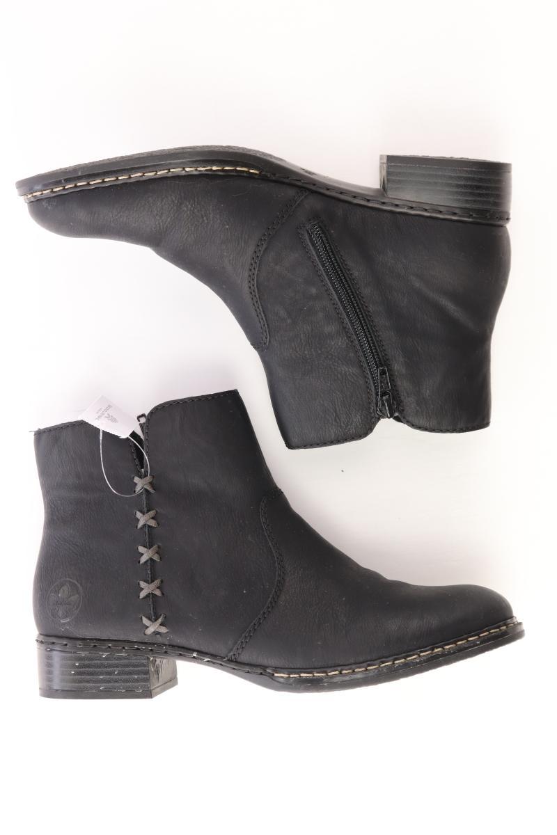 Rieker Stiefeletten Gr. 38 schwarz