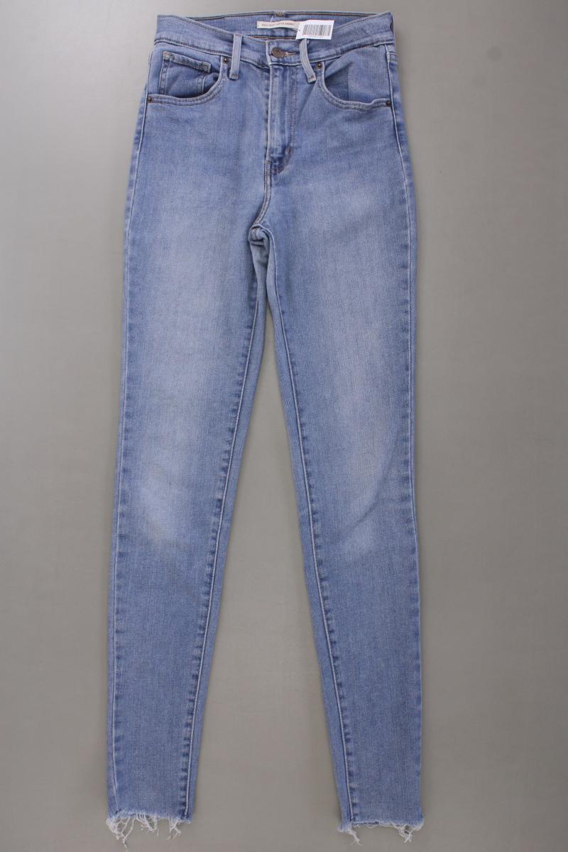 Levi's Skinny Jeans Gr. W25/L32 blau aus Baumwolle