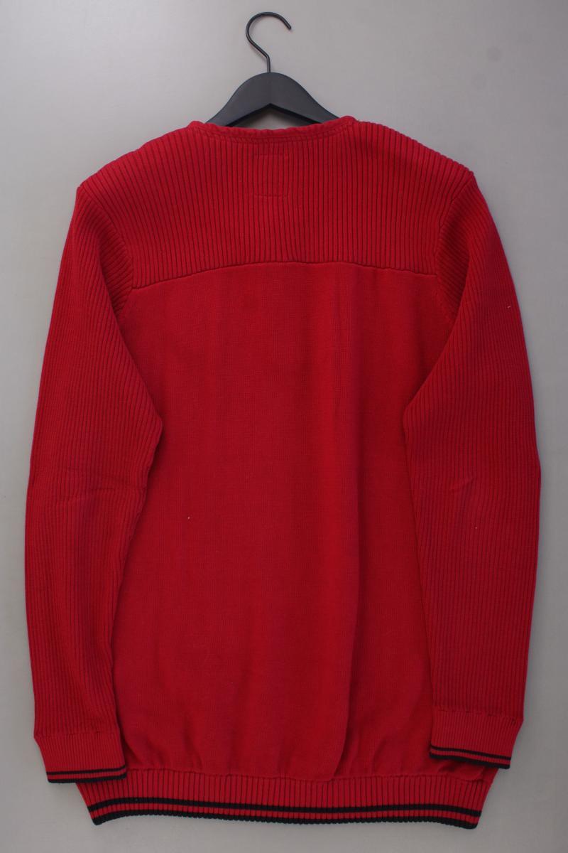 s'questo Feinstrickpullover für Herren Gr. XXL rot aus Baumwolle