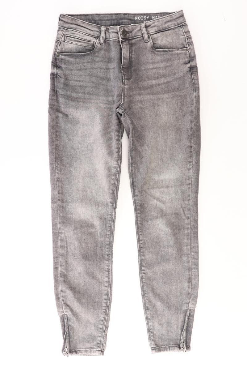 Noisy May Straight Jeans Gr. W28/L30 grau aus Baumwolle