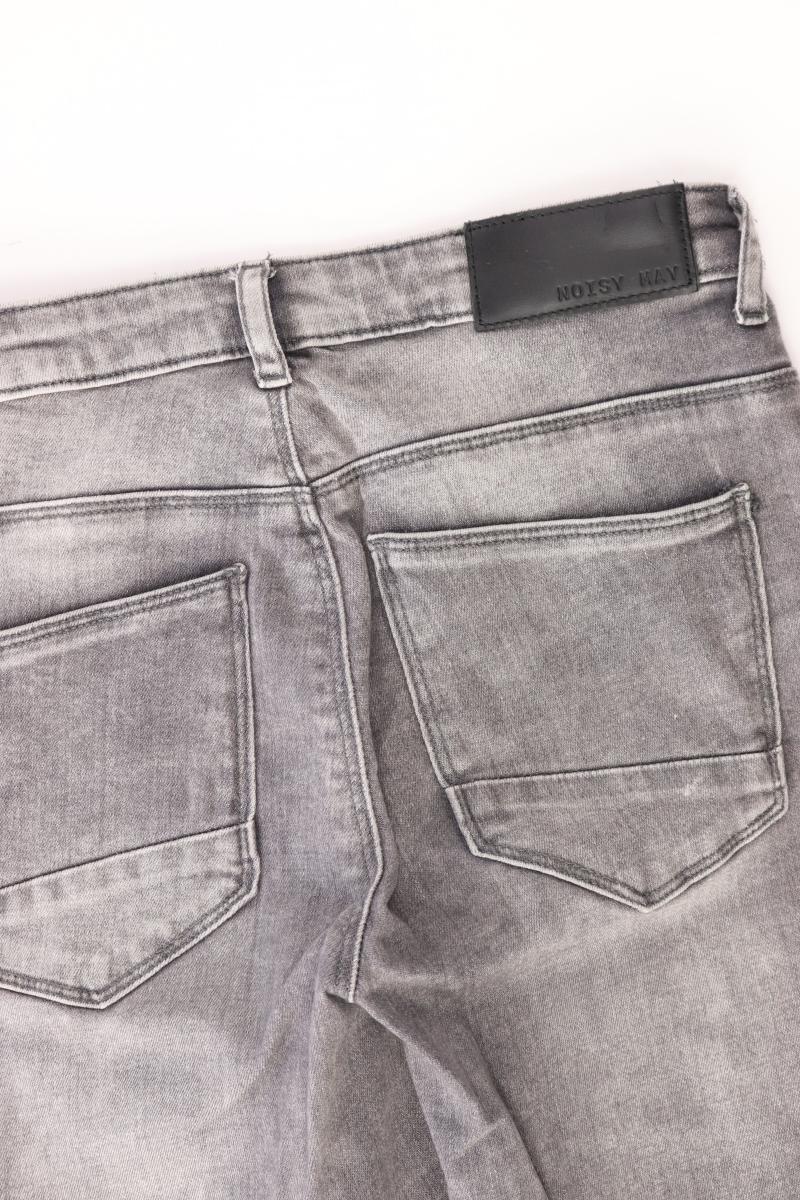 Noisy May Straight Jeans Gr. W28/L30 grau aus Baumwolle