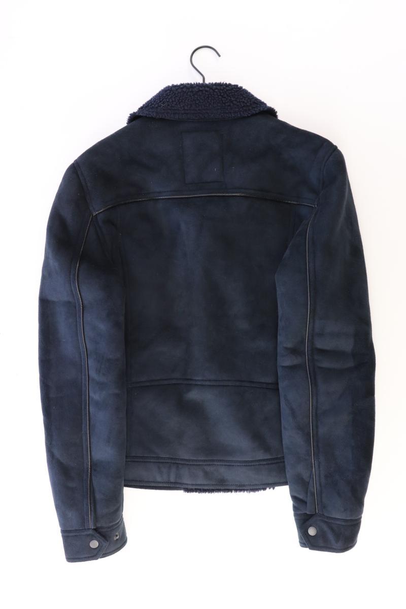 Guess Lange Jacke für Herren Gr. M blau aus Polyester