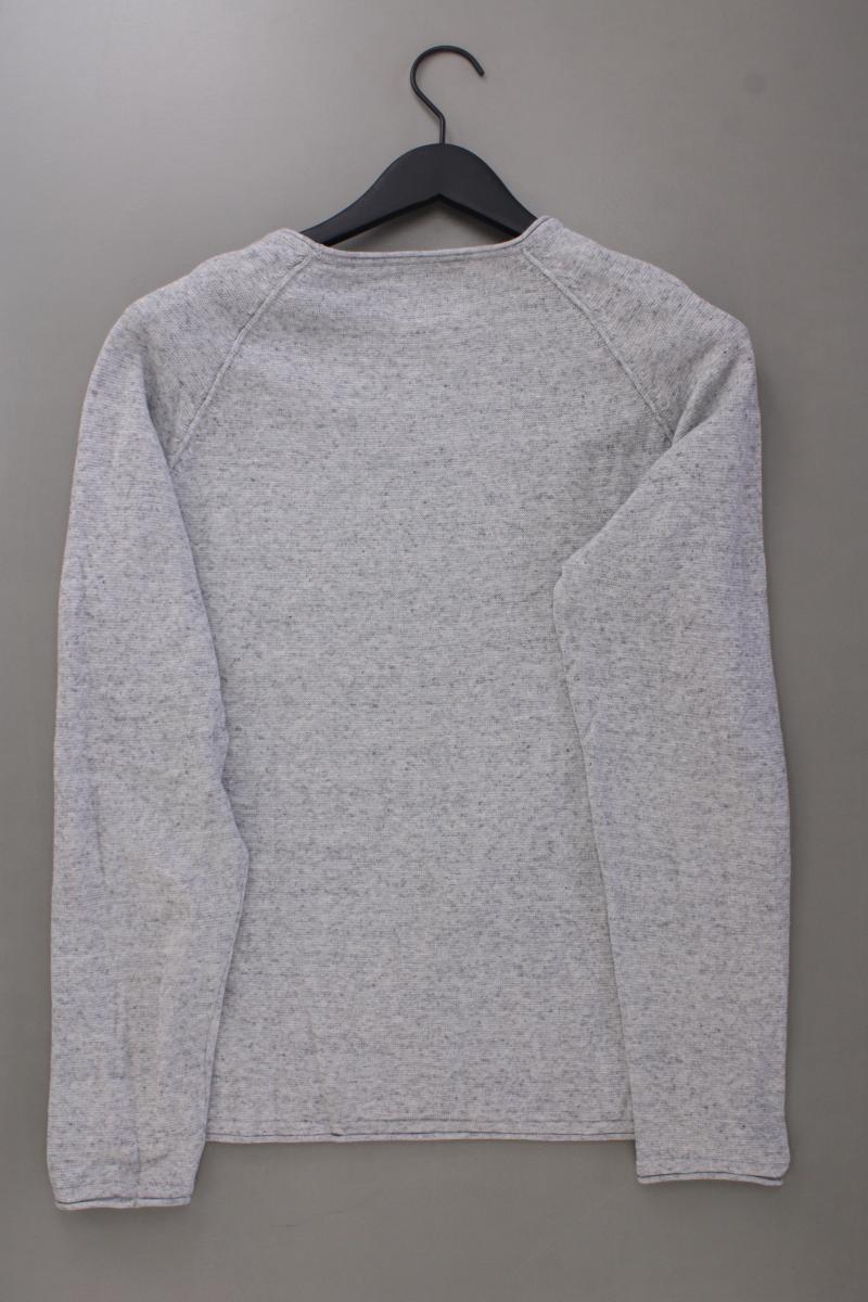 Jack & Jones Feinstrickpullover für Herren Gr. L grau aus Baumwolle