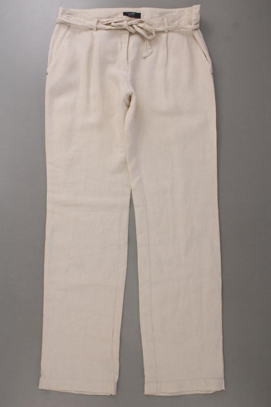 Esprit Collection Leinenhose Gr. 38 creme