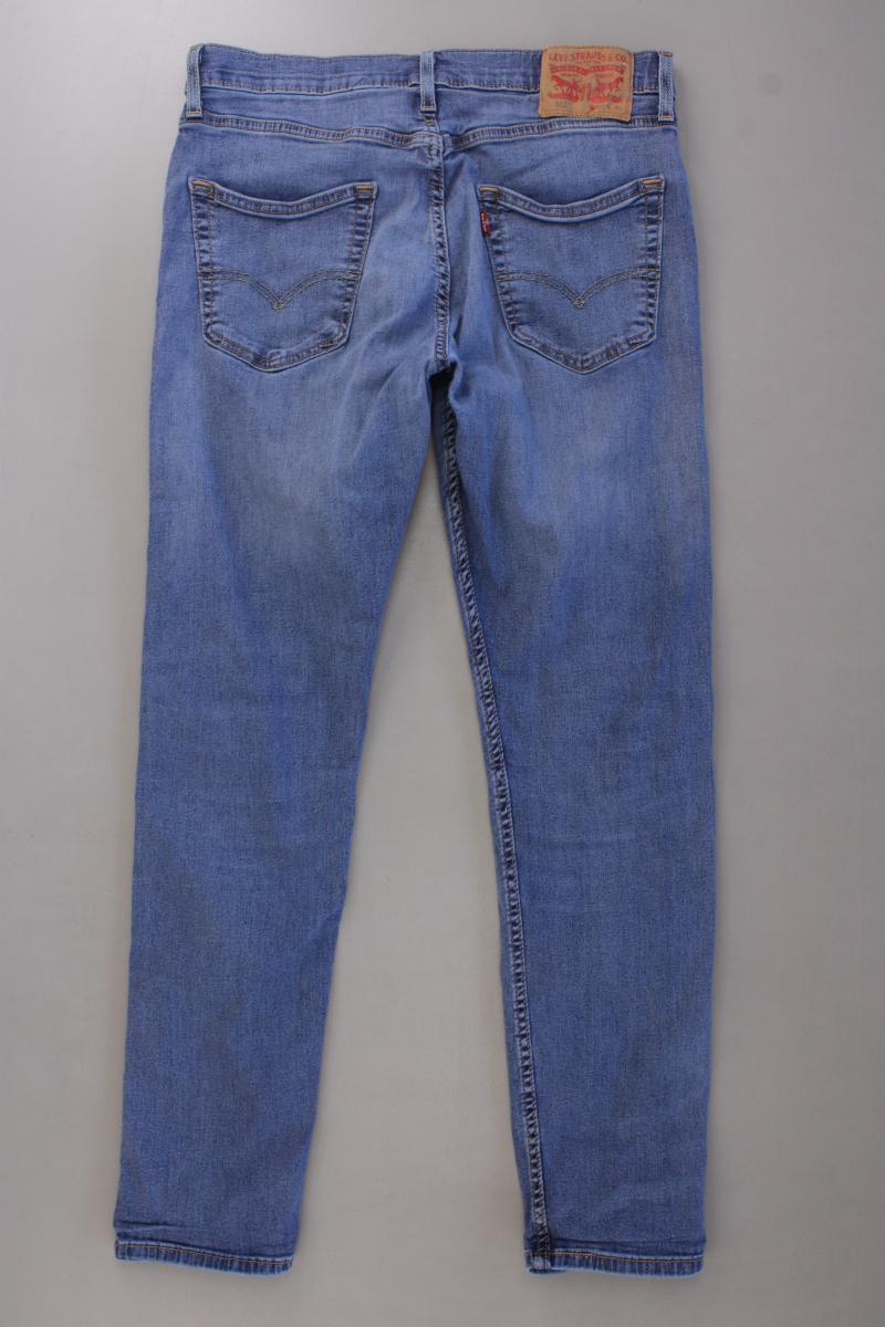 Levi's Skinny Jeans Gr. W32/L30 blau aus Baumwolle