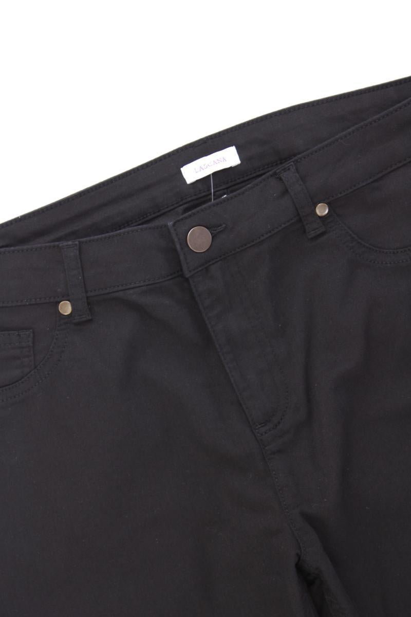 Lascana Five-Pocket-Hose Gr. 42 schwarz aus Baumwolle