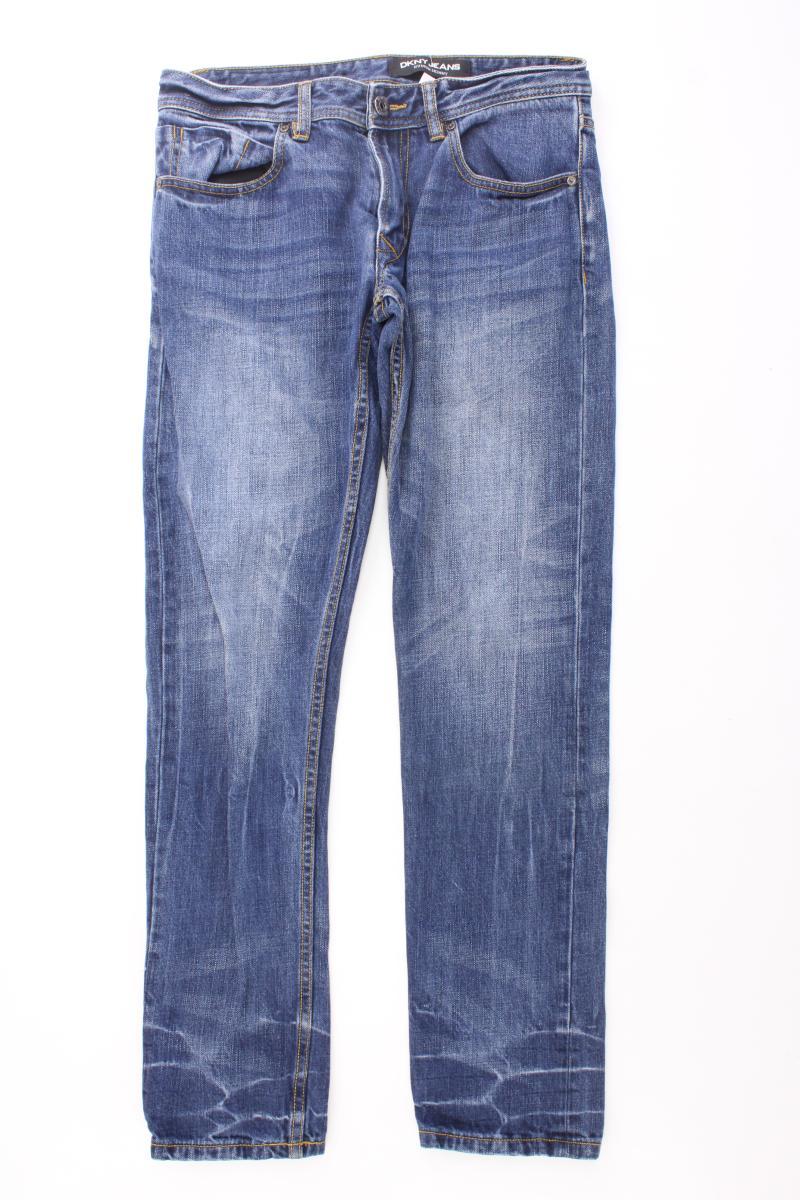 DKNY Jeans Straight Jeans für Herren Gr. W31 Modell Hudson blau aus Baumwolle