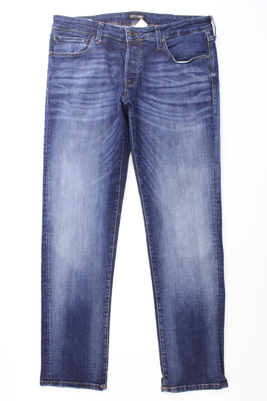 Jack & Jones Slim Jeans für Herren Gr. W36/L32 blau aus Baumwolle