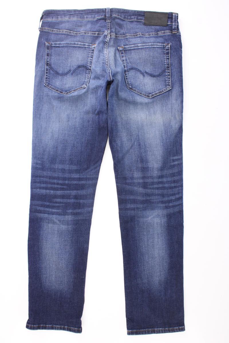 Jack & Jones Slim Jeans für Herren Gr. W36/L32 blau aus Baumwolle