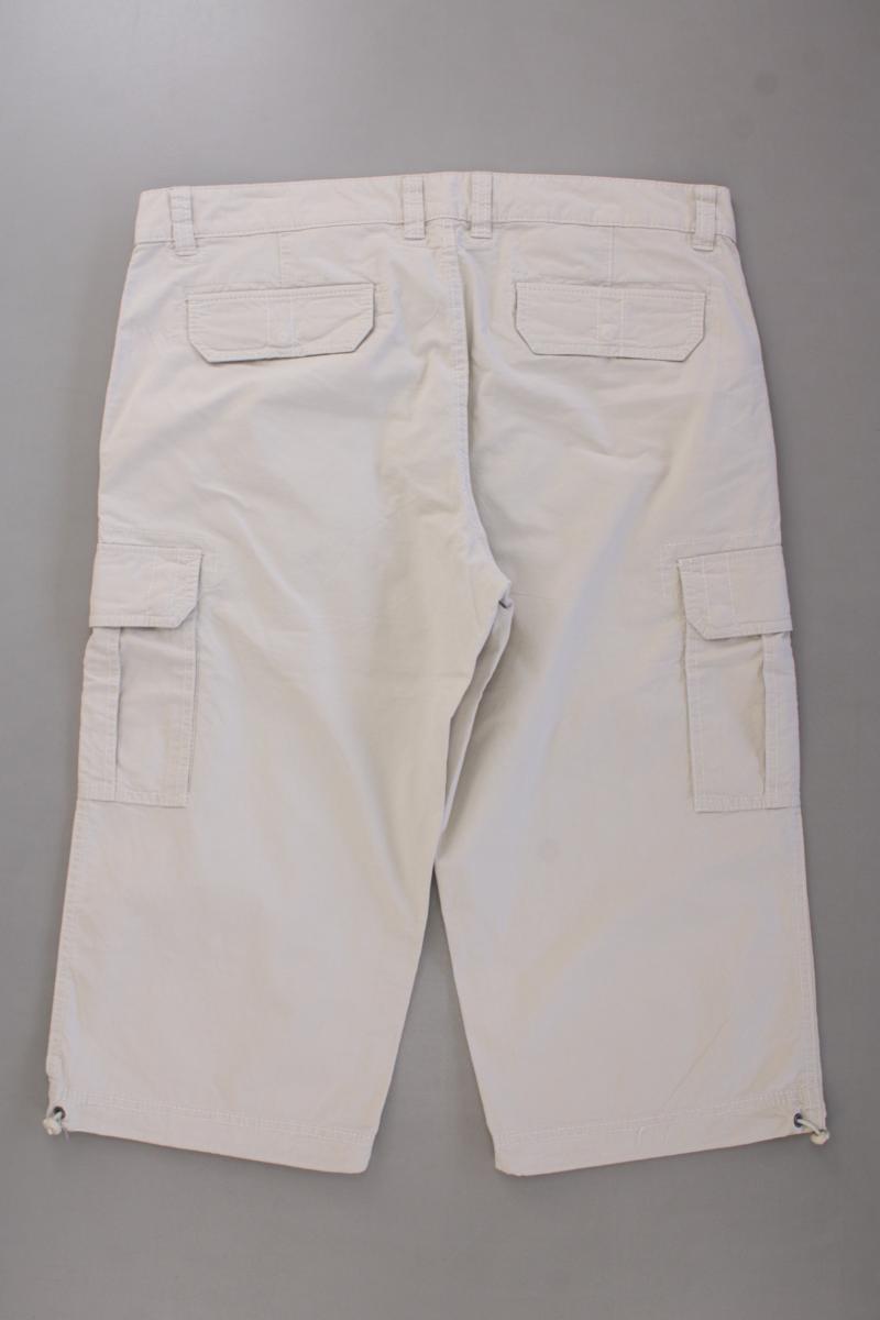 Walbusch 3/4 Hose für Herren Gr. Kurzgröße 25 creme aus Baumwolle