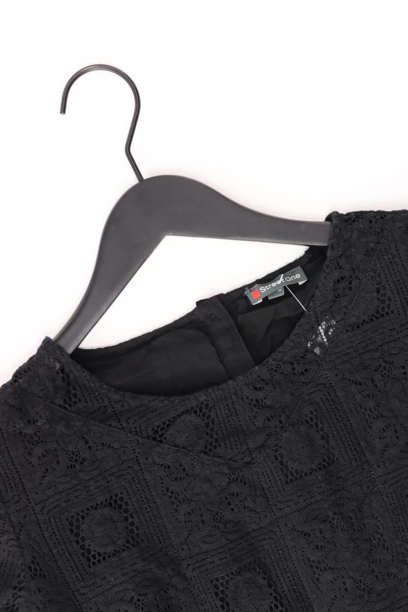 Second Hand Outfit Größe M mit Street One Spitzenbluse in Gr. 38 und Schal