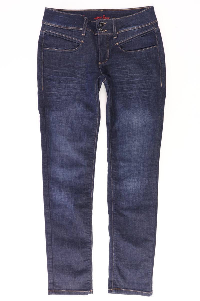 Street One Skinny Jeans Gr. W26/L30 blau aus Baumwolle