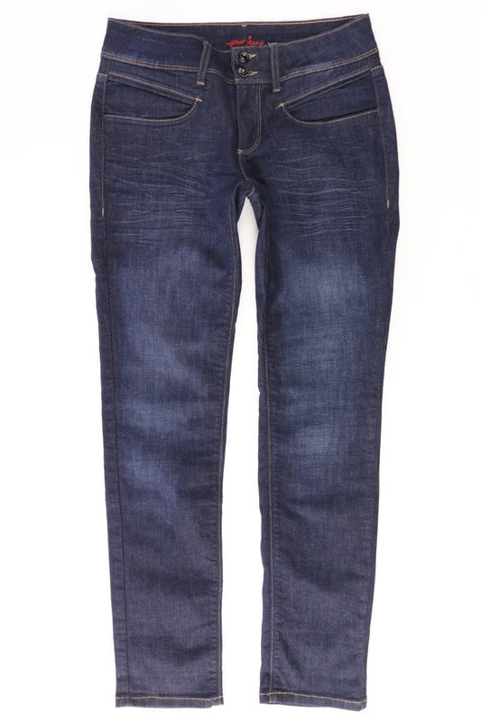 Street One Skinny Jeans Gr. W26/L30 blau aus Baumwolle