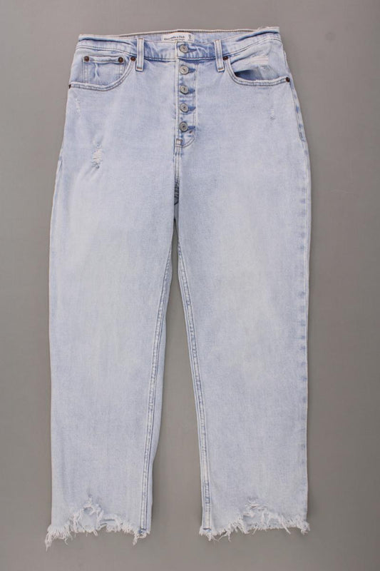 Abercrombie & Fitch 7/8 Jeans Gr. W28 blau