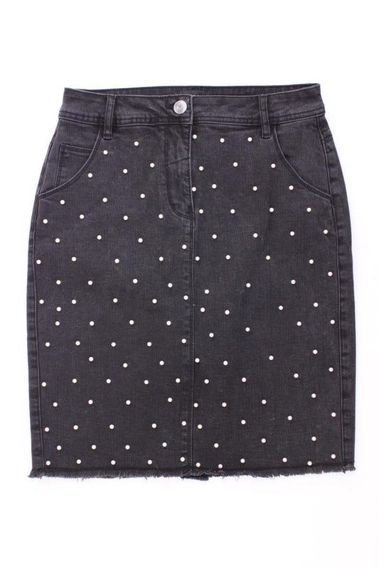 amy by AMY VERMONT Jeansrock Gr. 36 neuwertig grau aus Baumwolle