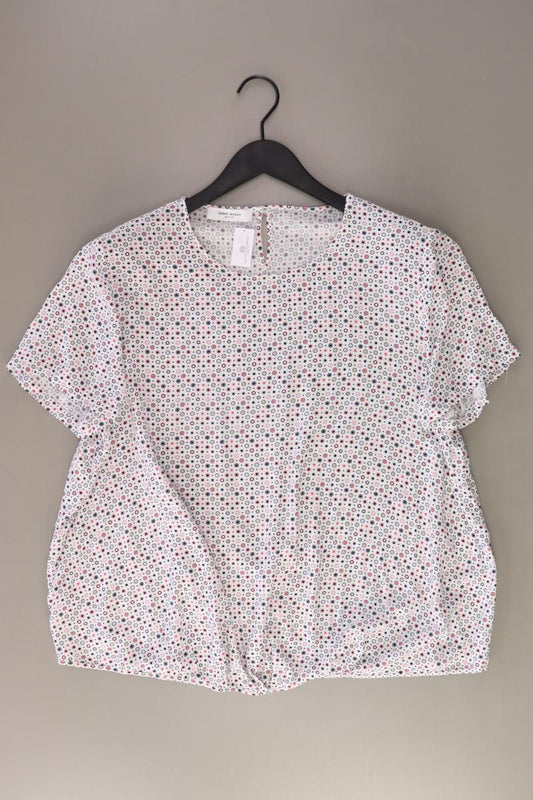 Gerry Weber Kurzarmbluse Gr. XL mehrfarbig aus Viskose
