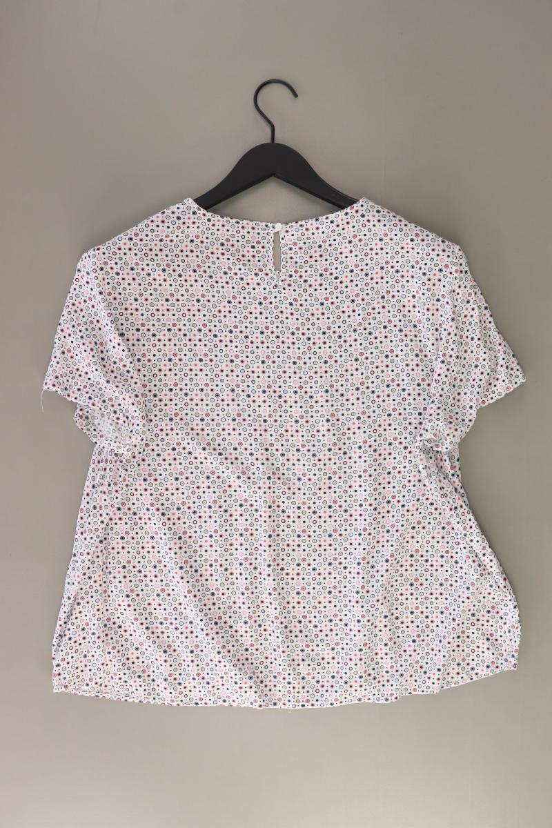 Gerry Weber Kurzarmbluse Gr. XL mehrfarbig aus Viskose