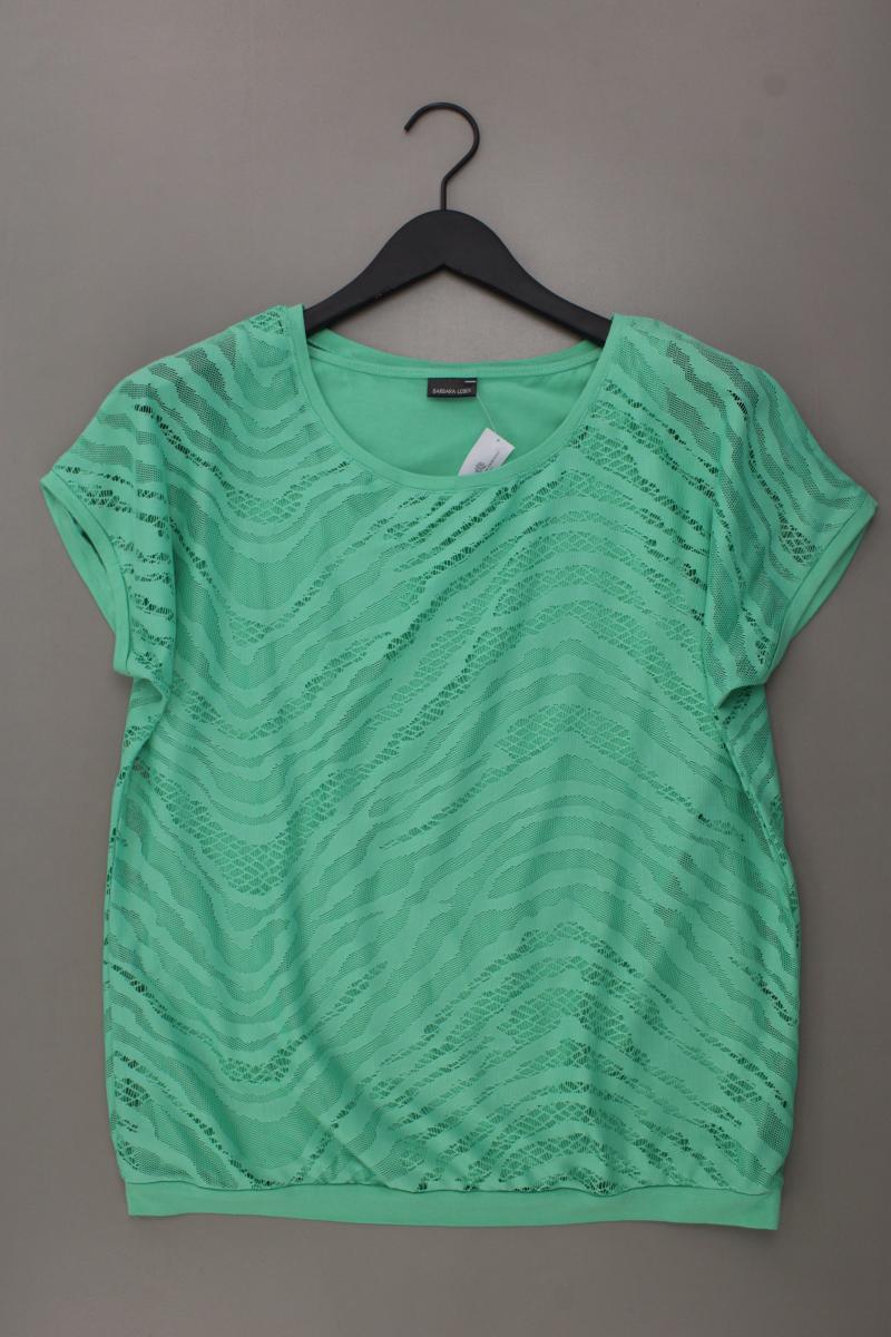 BARBARA LEBEK T-Shirt Gr. 42 Kurzarm grün