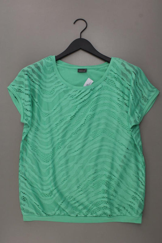 BARBARA LEBEK T-Shirt Gr. 42 Kurzarm grün