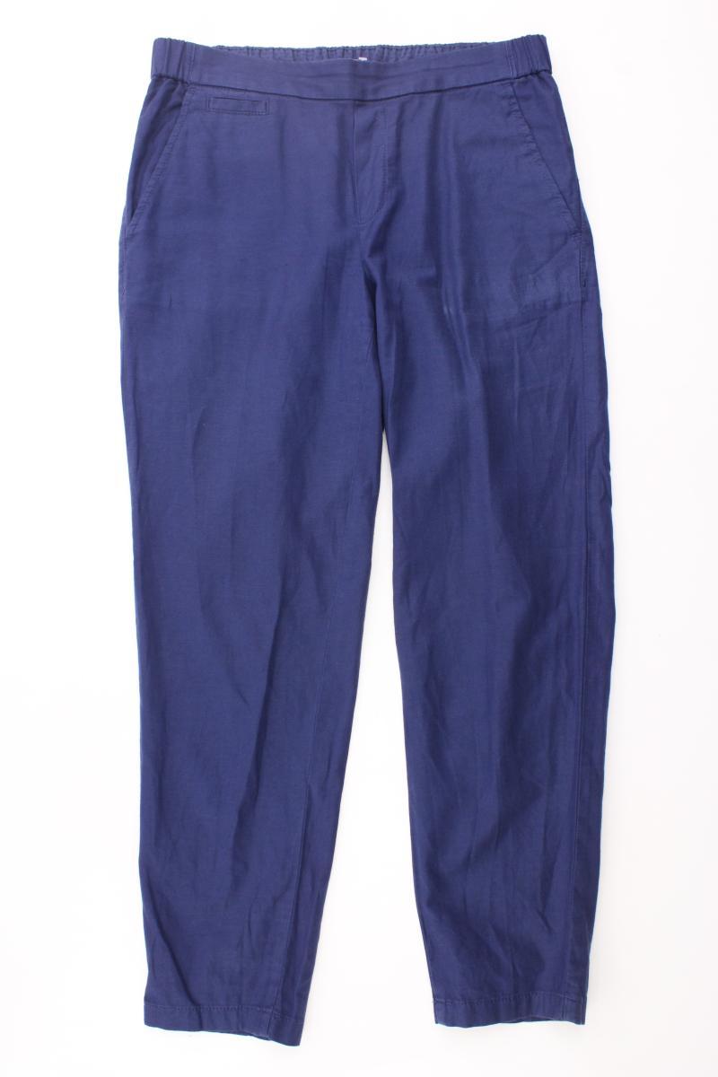Esprit Stoffhose Gr. 36 blau aus Baumwolle