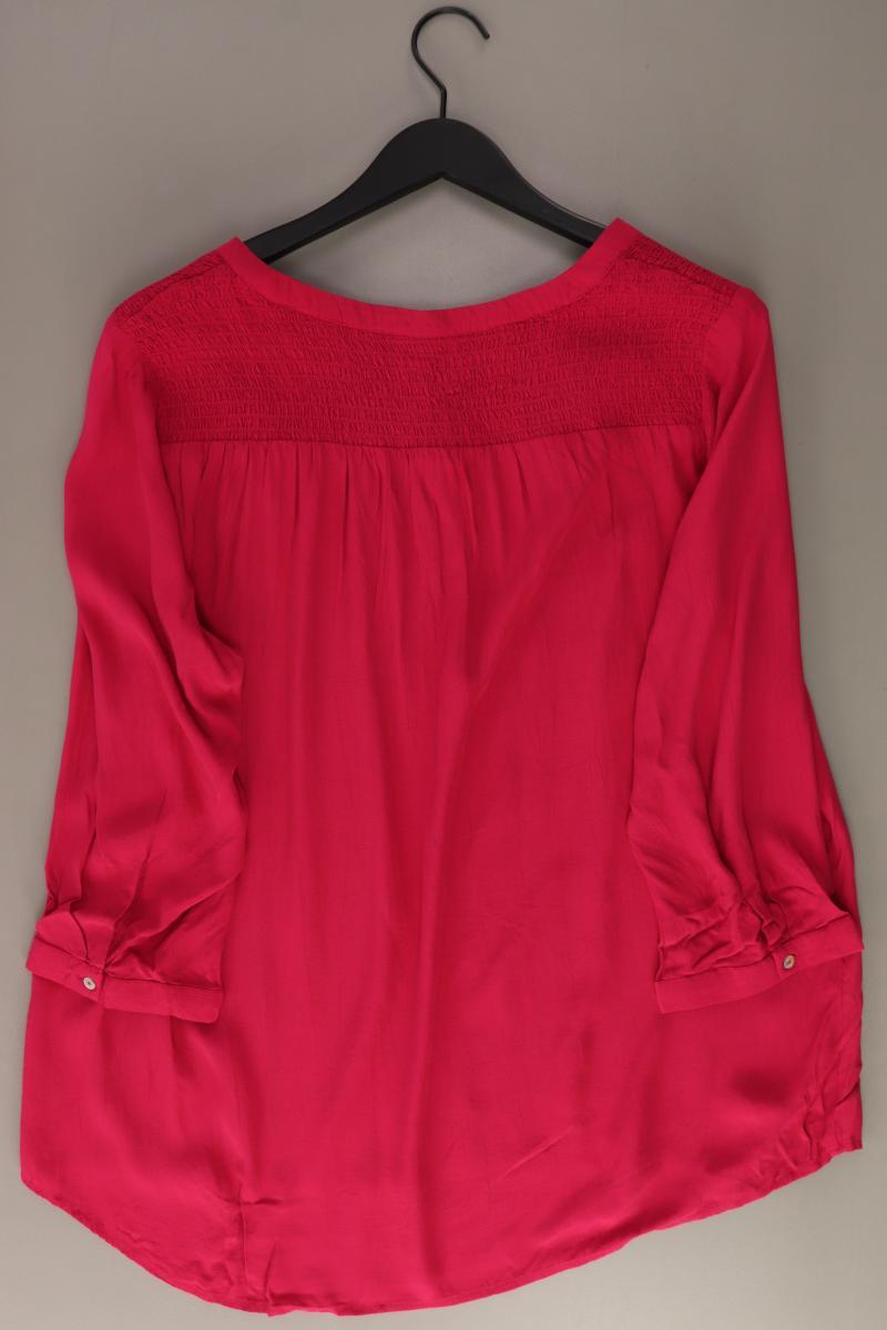 Street One Regular Bluse Gr. 44 3/4 Ärmel pink aus Viskose