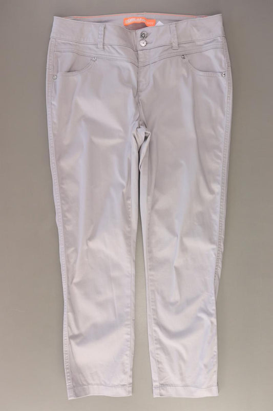 Street One Hose Gr. 38/L26 grau aus Baumwolle