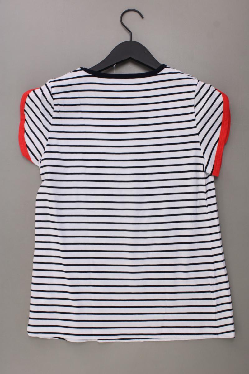 Navigazione Ringelshirt Gr. 36 gestreift Kurzarm blau aus Baumwolle